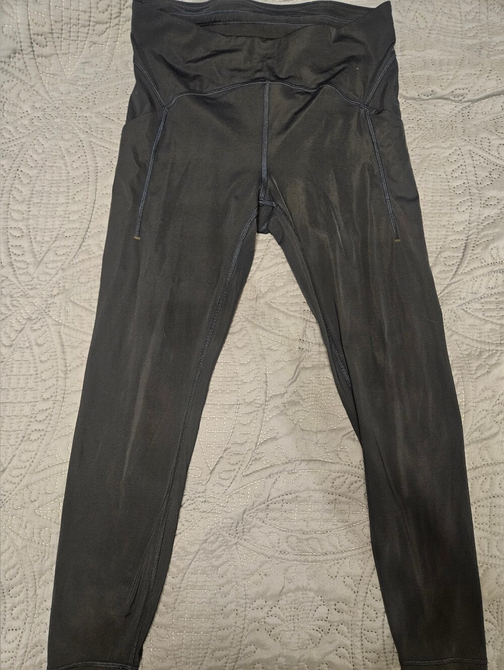 Lululemon‎ Align High-Rise Pant 28" *Special Edition Mesh Black 10